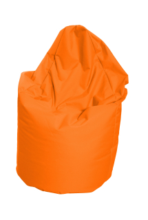 M&M sedací hruška Bag 135x70cm oranžová