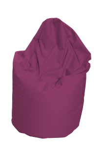 M&M sedací hruška Bag 135x70cm vínová