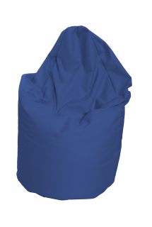 M&M sedací hruška Bag 135x70cm modrá