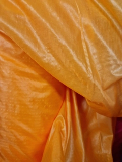 Metráž padákoviny oranžová 